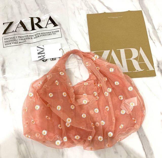 Zara tulle bag shop