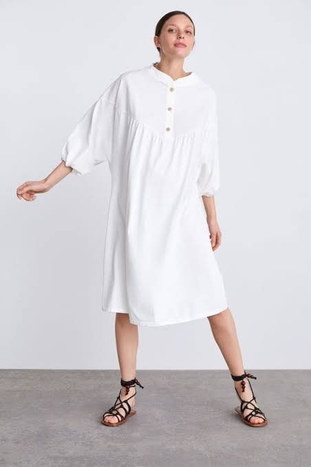 midi dress zara