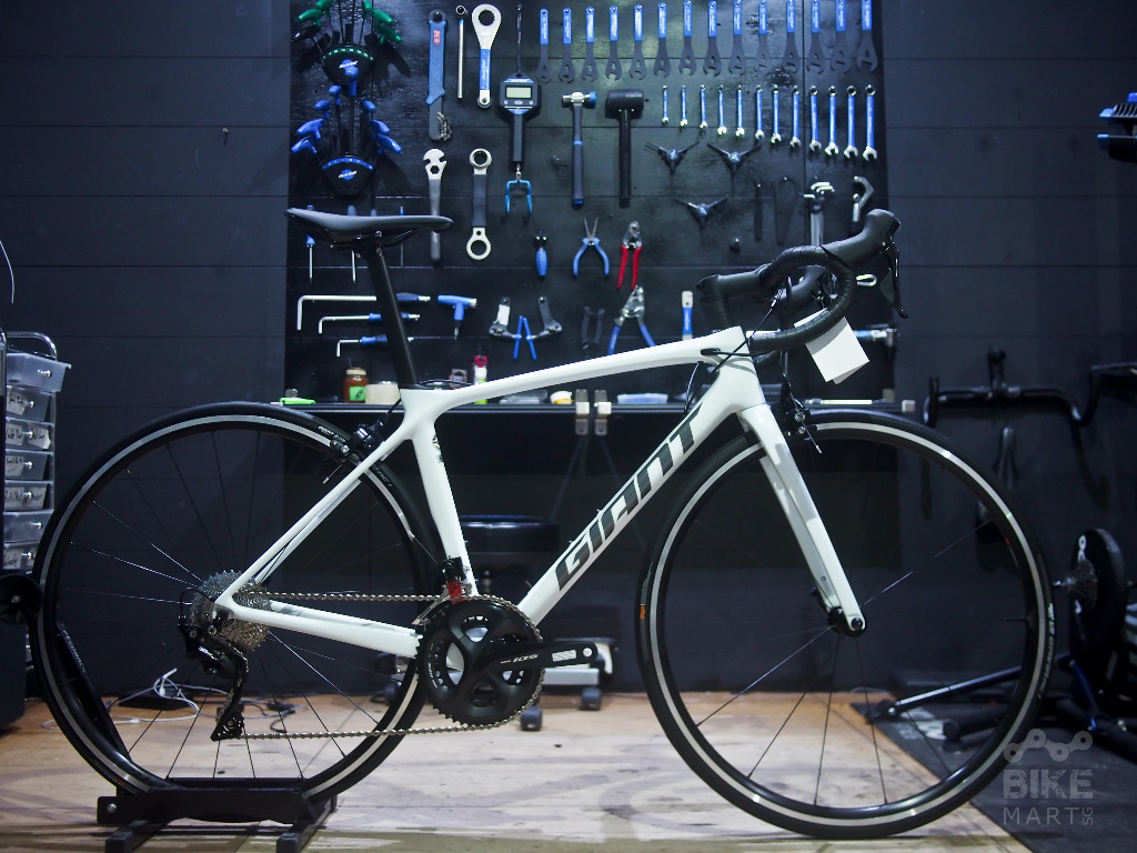 Giant Tcr Advance 2 2021 Unicorn White Road Bike Bicycles