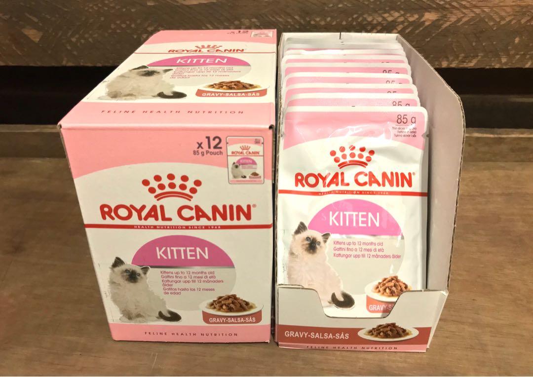 60 Pesos Royal Canin Pouch 85grams Kitten Instinctive Intense Beauty Pets Supplies Pet Food On Carousell
