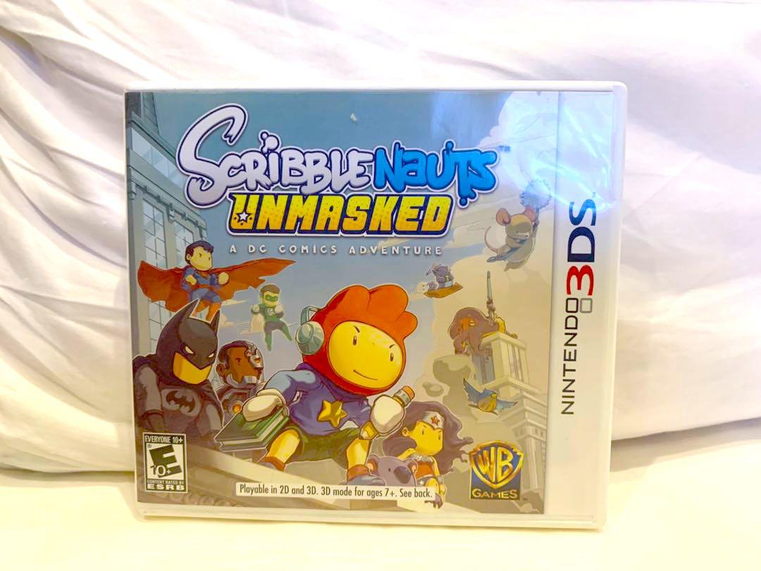 3DS Game: Scribblenauts Unmasked (Category: Nintendo) located in Muntinlupa City. Submitted by wonushi (Listing ID 1008994119, Image 1). Description: #carouswitch.