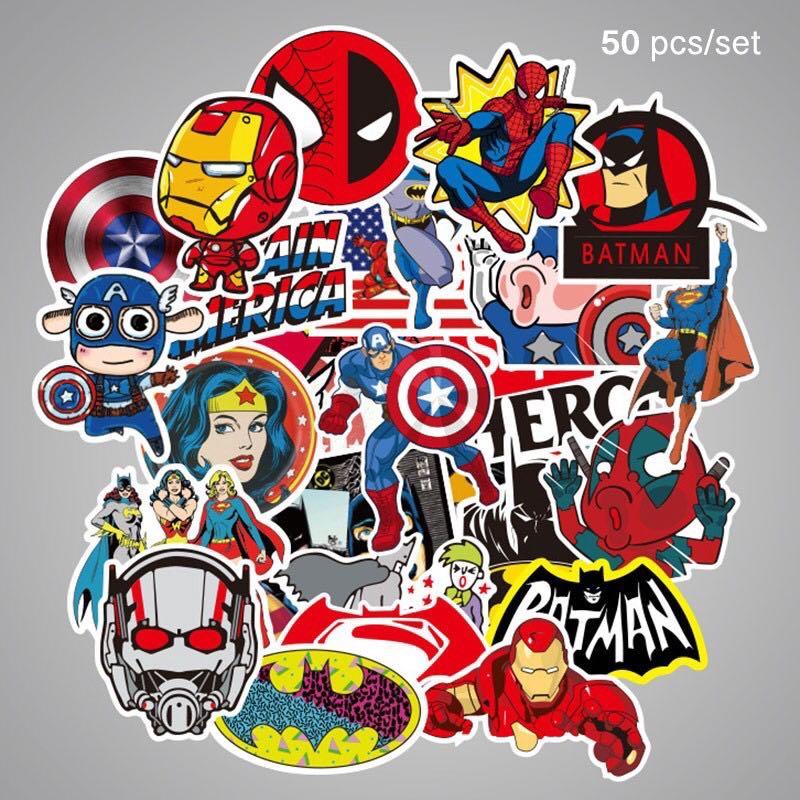 28 Avengers Superheroes Special Edition Sticker Pack Po Design Craft Art Prints On Carousell