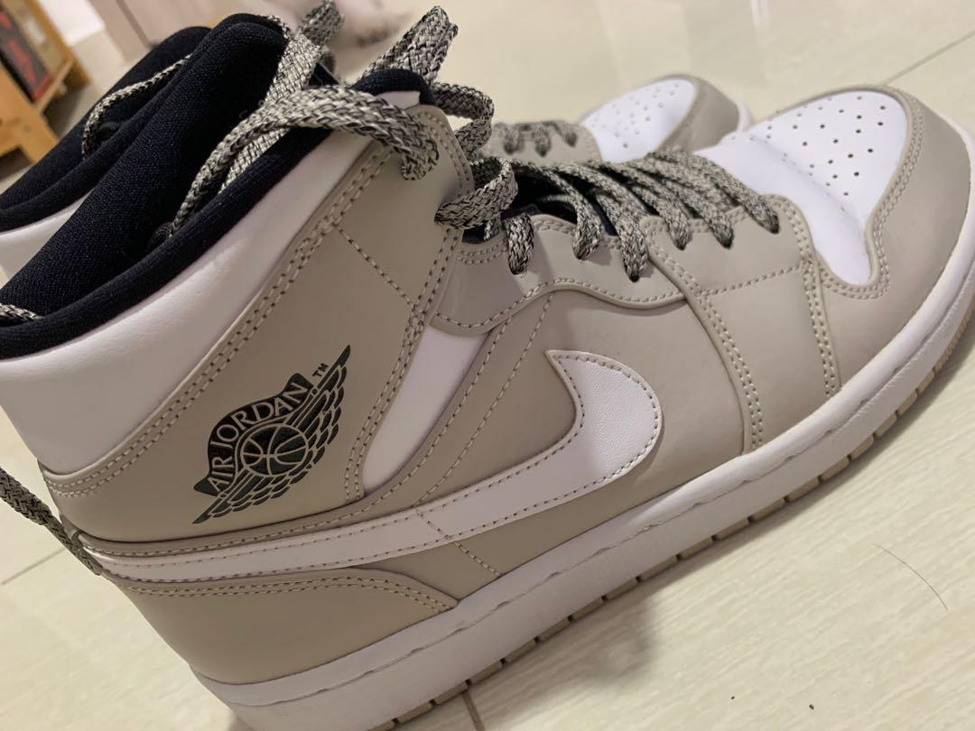 Jordan aj 1 mid desert sand clearance