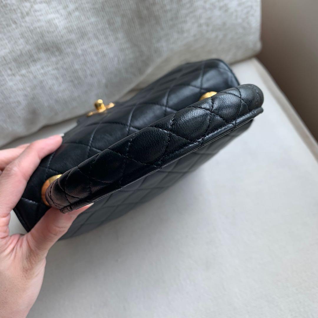 Chanel Black Quilted Calfskin Mini Fashion Therapy Bag