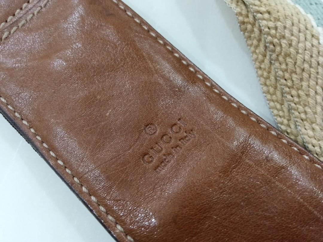Authentic Gucci strap replacement, Women's Fashion, Bags & Wallets, Purses  & Pouches on Carousell