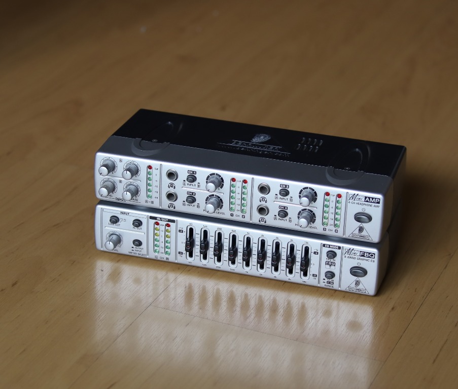 Behringer Mini Amp Equalizer AMP800 FBQ800, Everything Else on Carousell