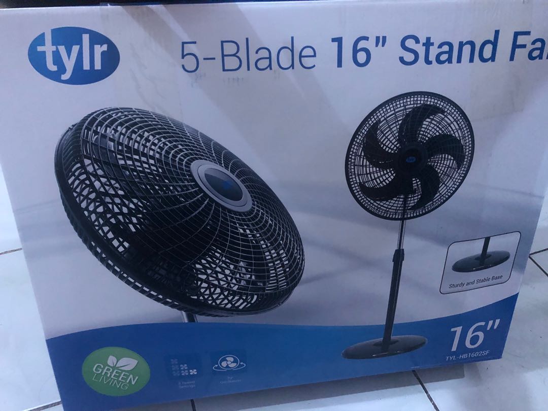 Brand New Tylr Electric Fan, Furniture & Home Living, Lighting & Fans