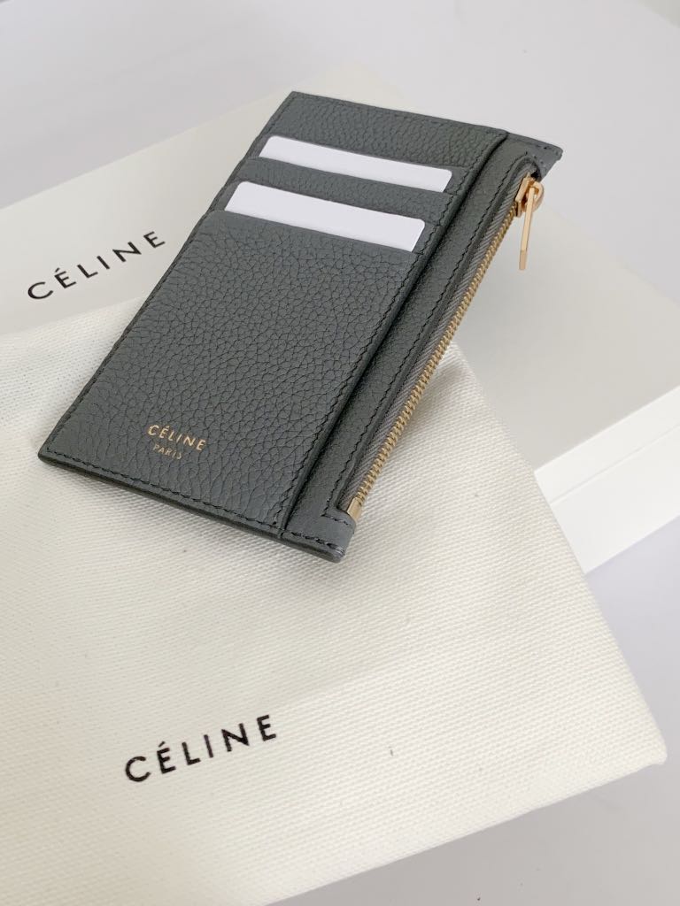 Celine Card Holder (絕版舊logo), 名牌, 袋 & 銀包 - Carousell