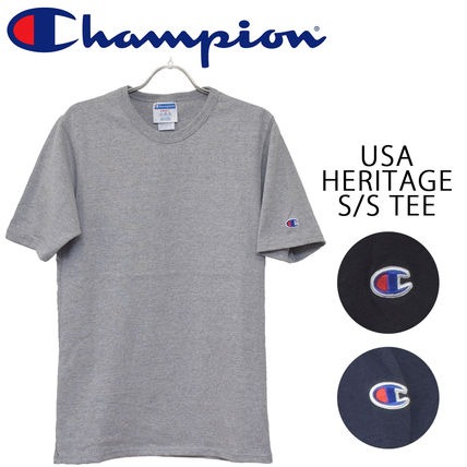 champion plain white tee