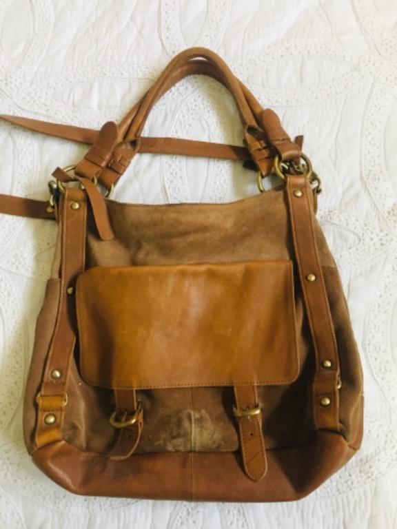 Clarks temple beam handbag top