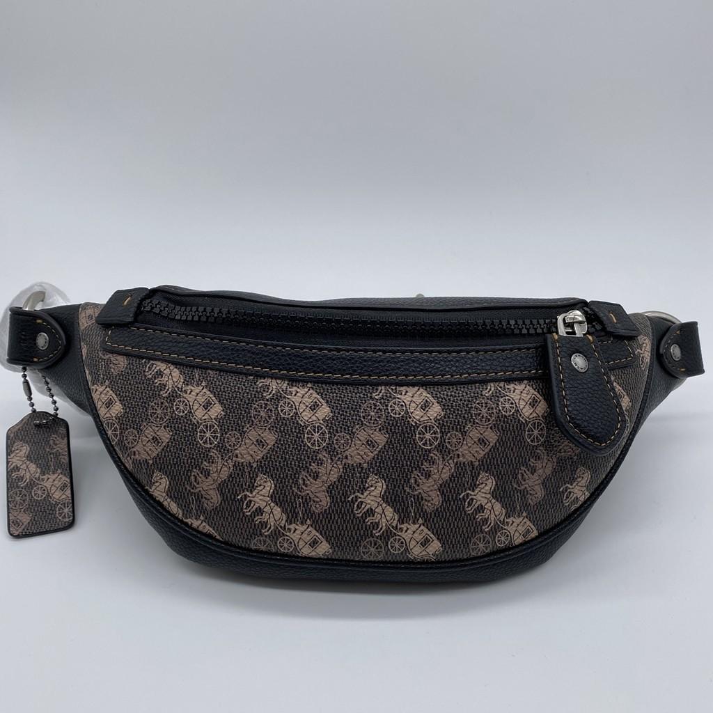 COACH 88215 RIVINGTON BELT BAG 7 with HORSE CARRIAGE PRINT