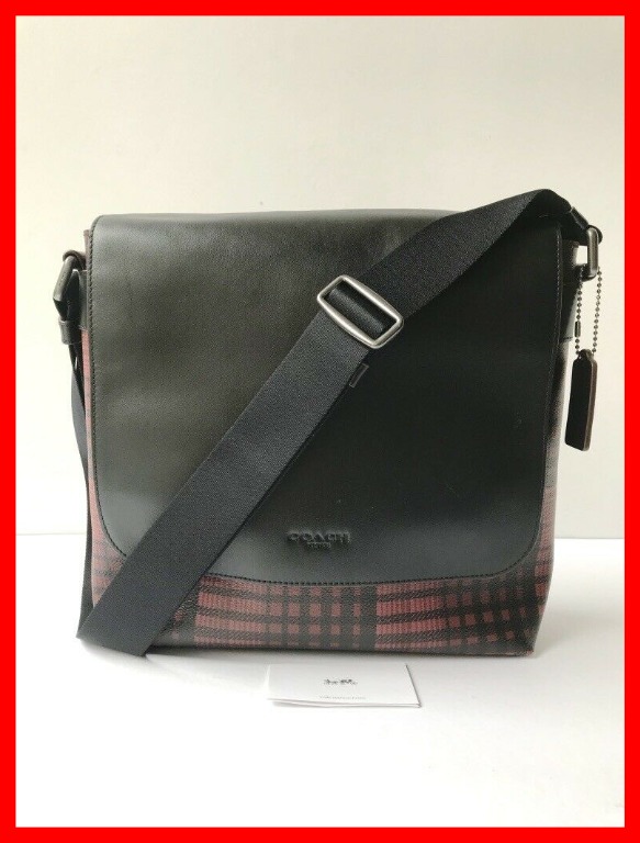 coach charles small messenger bag