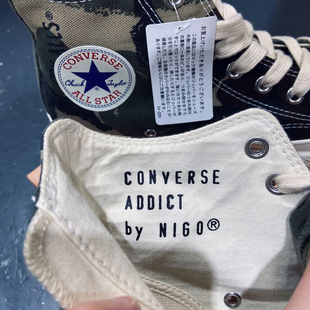 CONVERSE ADDICT CHUCK TAYLOR NIGO, 男裝, 鞋, 波鞋- Carousell