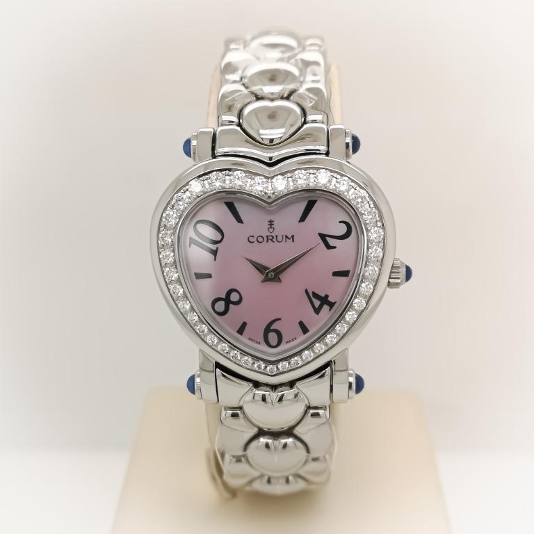 Corum heart diamond watch on sale