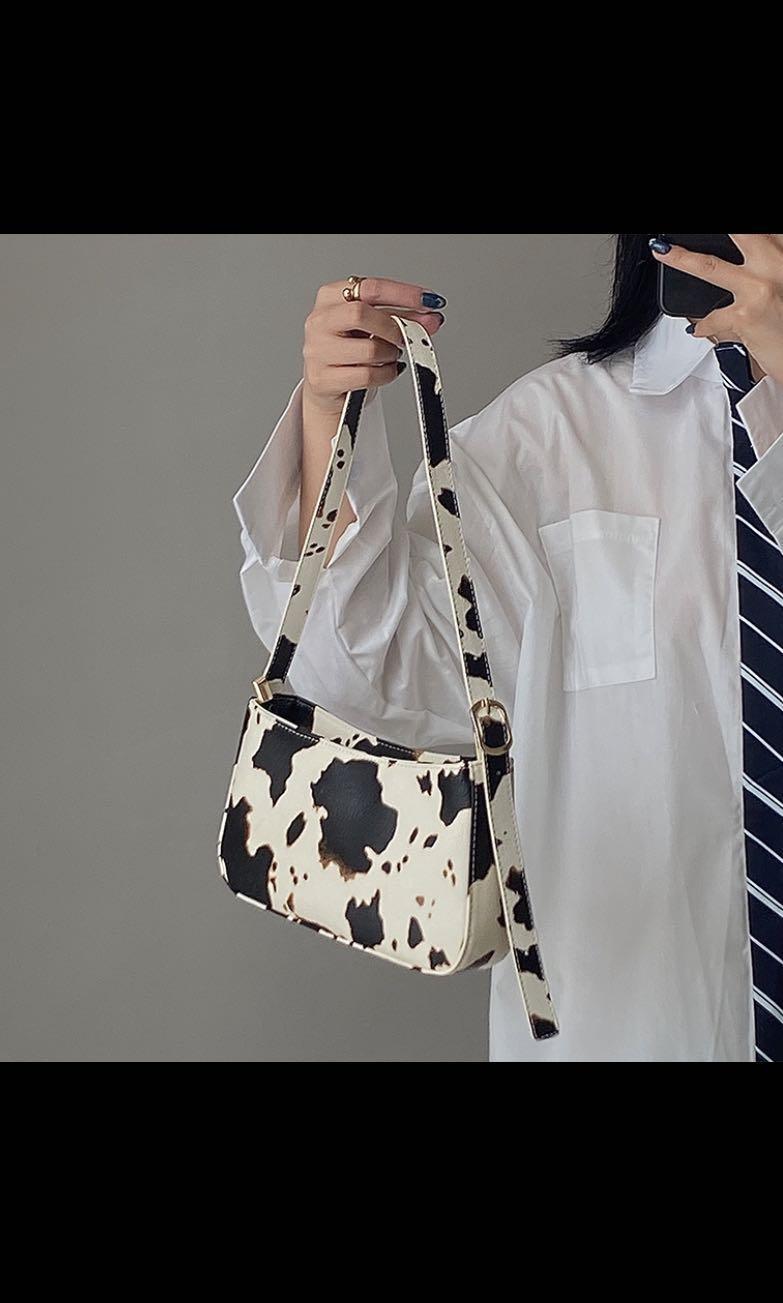 patterned shoulder bag