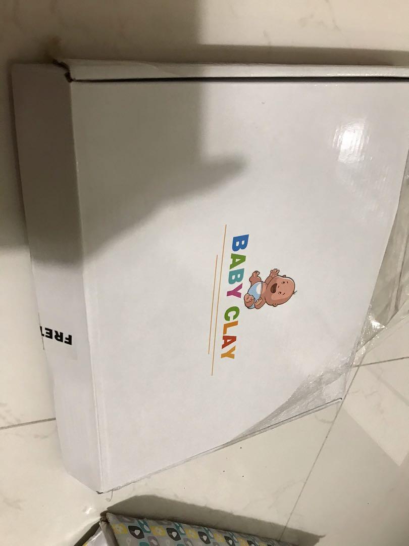baby print clay