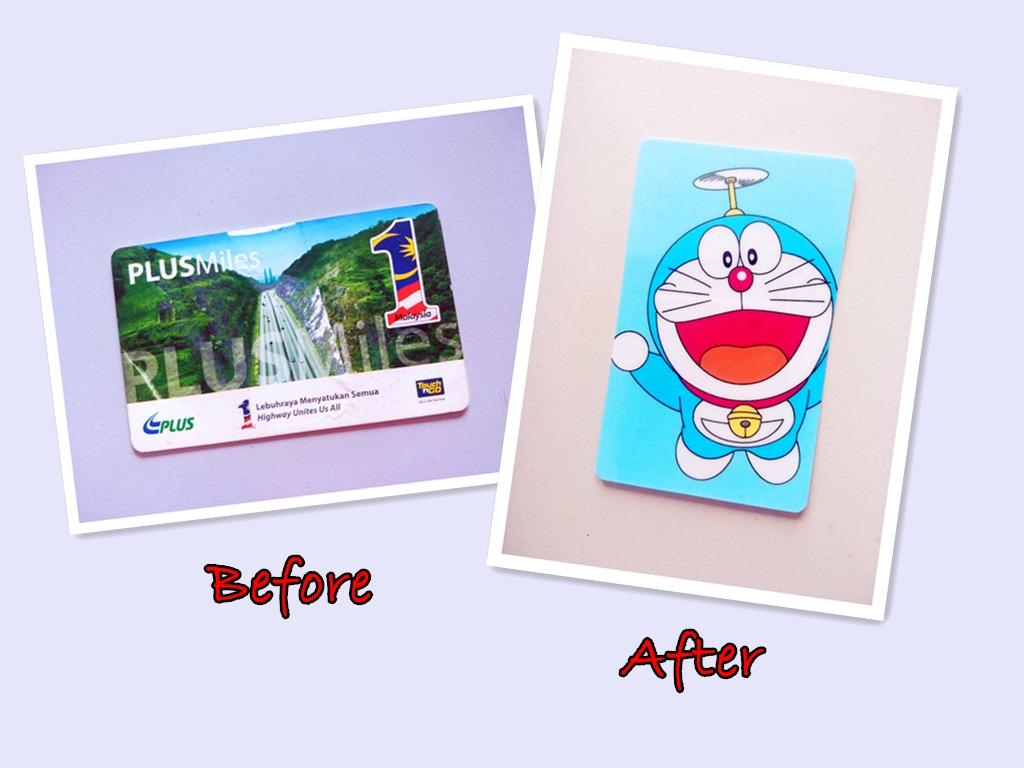 Doraemon Cute Card Sticker Touch N Go Sticker Everything Else Others On Carousell