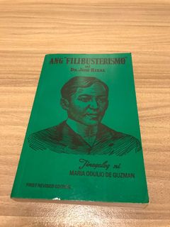El Filibusterismo Books Books On Carousell