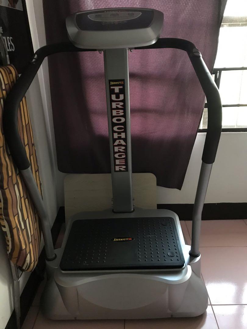 Energym turbo charger vibration machine hotsell