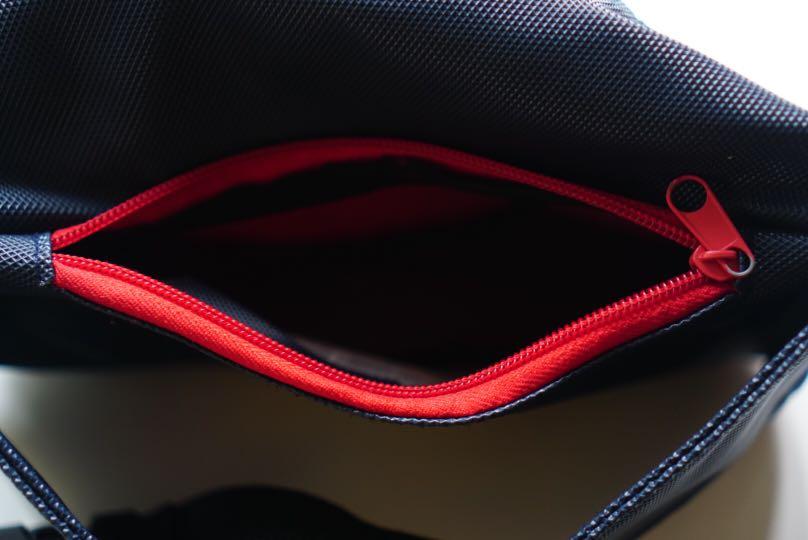 Fanny Pack (Category: Cross-body Bags) located in Makati City. Submitted by dingustts (Listing ID 1009638764, Image 3). Description: Fanny Pack No brand. In perfect condition! No scratches or stains, zippers working! RFS: not using anymore.