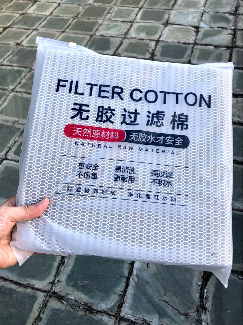 Filter Wool (Category: Homes & Other Pet Accessories) located in Singapore. Submitted by miltah (Listing ID 1009724365, Image 6). Description: New filter wool. 5 different layers of filtration Hard wearing and does not degrade or require changing like normal filter wool. Easily rinsed n reused Easy to cut to size 120cm X 30cm Delivery can be arranged .