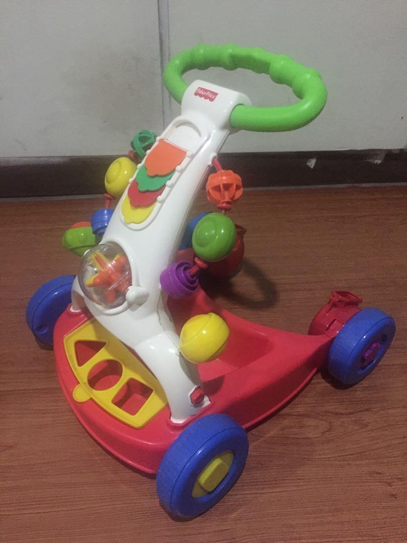 fisher price push along trike