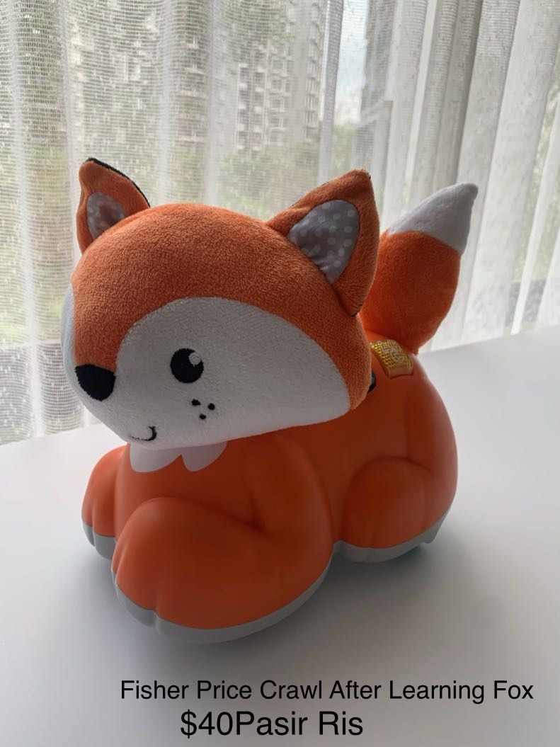 fisher price crawl fox