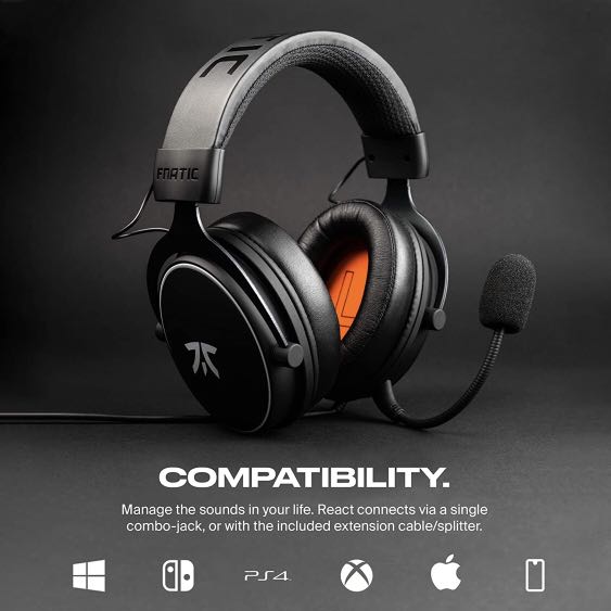 fnatic headset react