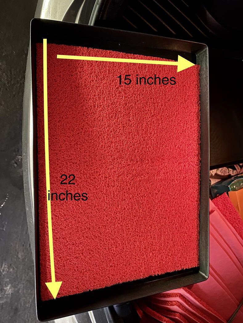 Foot Sanitation (Tray w/ Coil matting) (Category: Home Improvement Tools & Accessories) located in Imus. Submitted by baileynism (Listing ID 1009603524, Image 1). Description: TRAY and COIL MATTING for foot bath -Size: 15 inches x 22 inches -Prize: 450 PESOS ONLY FOR WHOLESALERS -Cas on Delivery and Free Delivery or meet up Imus Bayan Area only -can be shipped thru Lala Move -payment first thru Bank Account DISINFECT your FOOTWEAR before entering