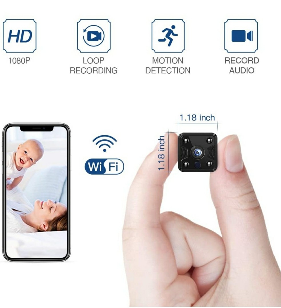 Fredi super small wifi camera shop