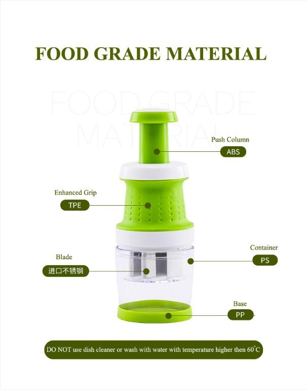 Garlic chopper for chopping garlic onion garlic by SN Living, TV & Home