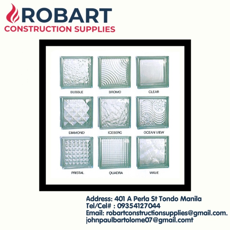 Glass Block, Commercial & Industrial, Industrial Equipment on Carousell