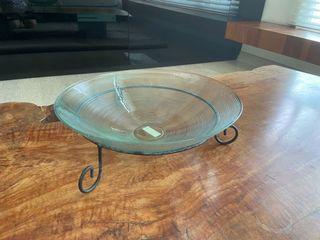 Glass Bowl on stand