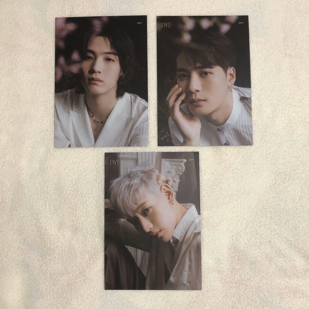 Got7 Dye Lyrics Postcard K Wave On Carousell
