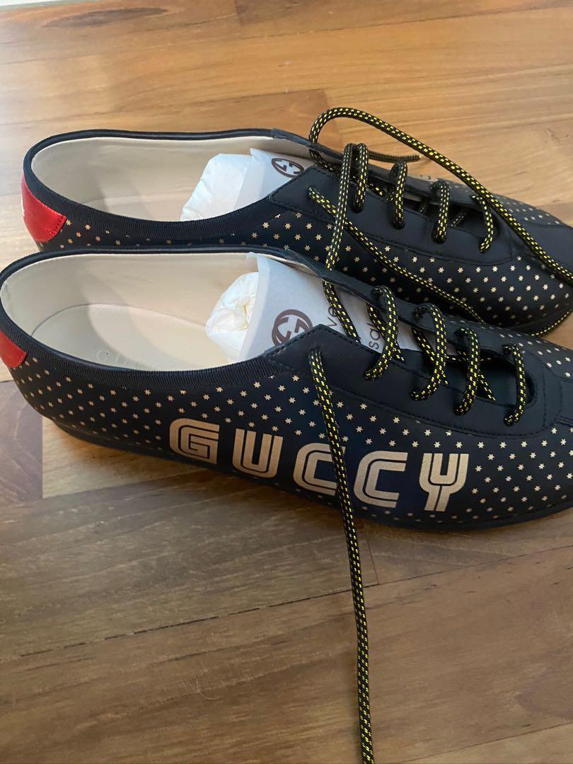 Gucci FIRE SALE GUCCY Sneakers Custom Matching Laces Size 11