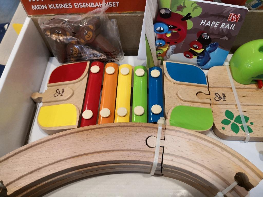 Hape my little railway set hot sale