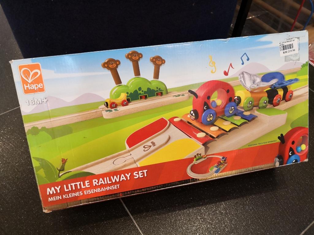 hape my little railway set