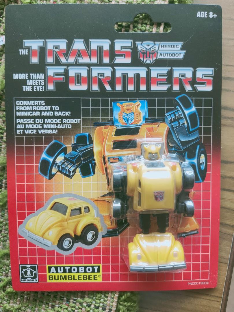 transformers g1 bumblebee reissue