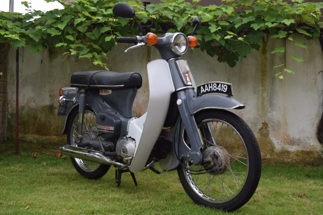 Honda outlet c70 grey
