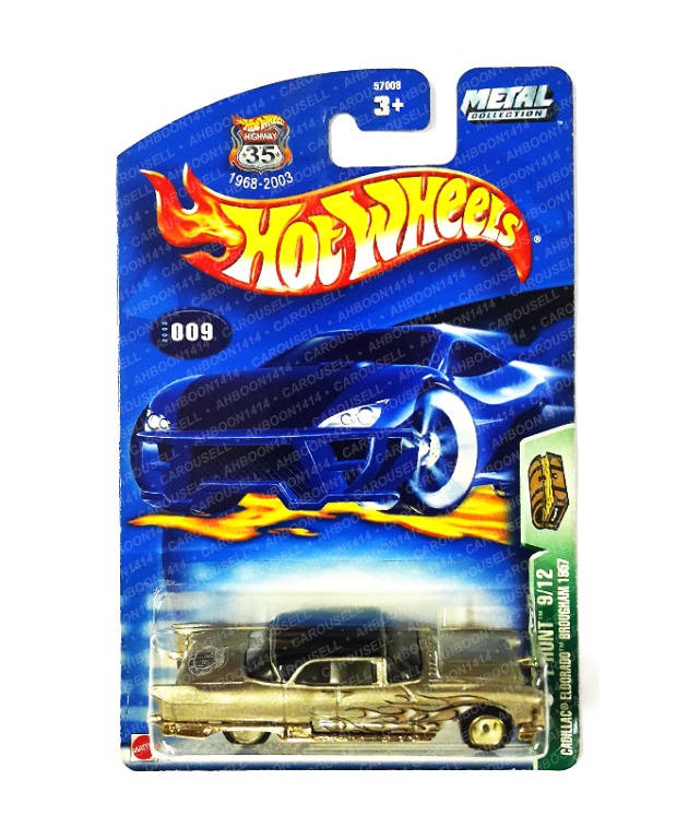Hot Wheels 2003 09 Treasure Hunt 1957 Cadillac Eldorado Brougham Momc Hobbies And Toys 2643