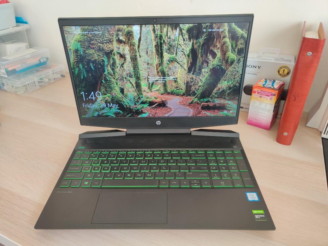 Hp Pavilion Gaming 15 Gtx 1650 I5 9300h 512gb Ssd 38 Days Usage Likenew Warranty April 2021 Electronics Computers Laptops On Carousell