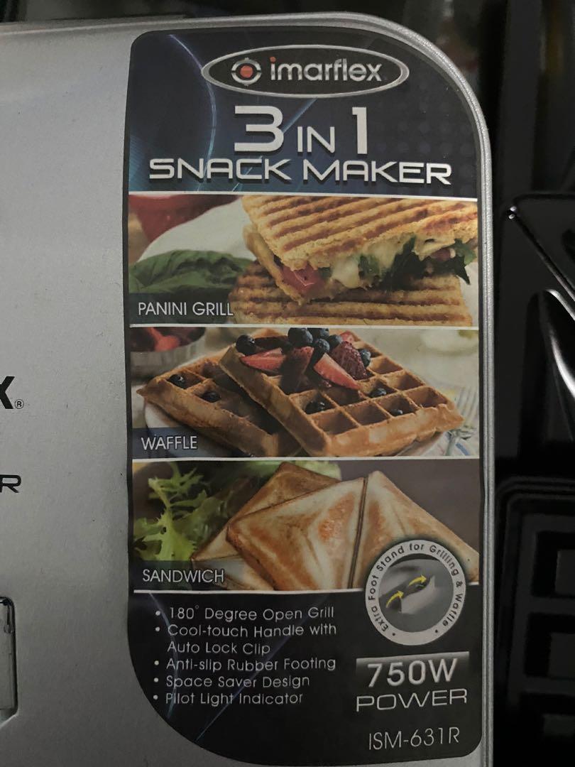 imarflex 3 in 1 snack maker