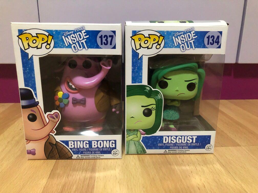 Inside Out Funko Pop, Hobbies & Toys, Toys & Games On Carousell