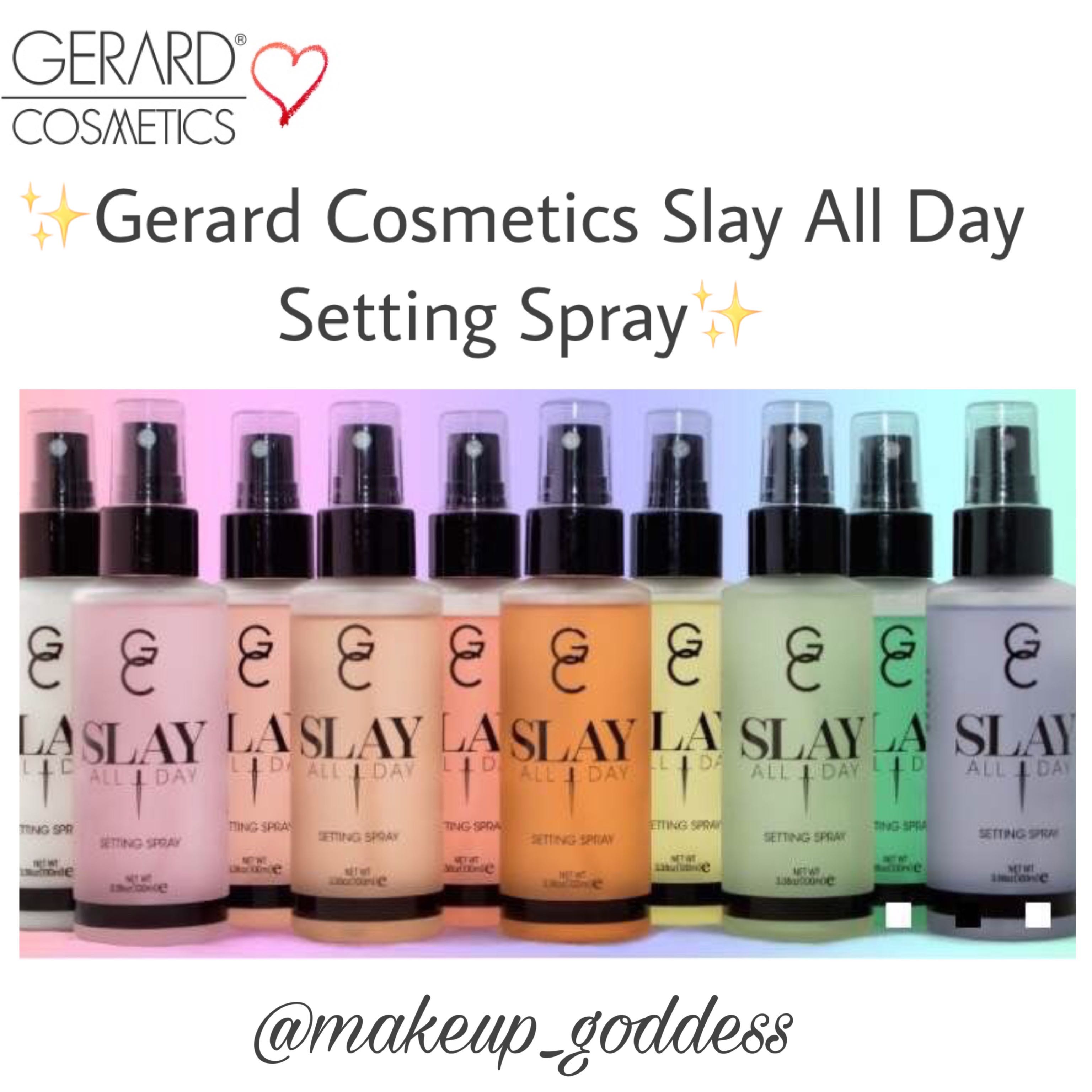 Instock Gerard Slay All Day Setting Spray Mini Size 30ml Health Beauty Makeup On Carousell