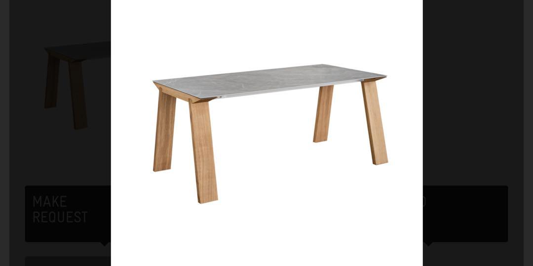 Italian Dining Table Artu Furniture Tables Chairs On Carousell