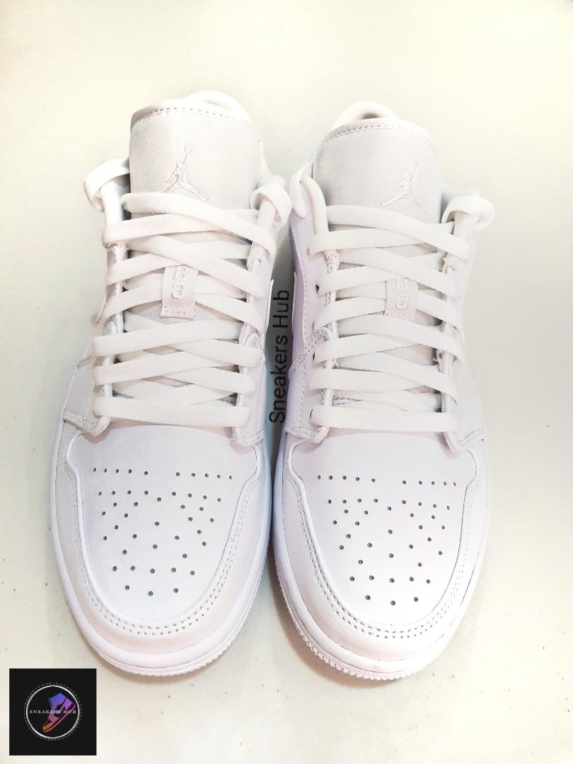 J1 Triple White Low (BRANDNEW), Men's 