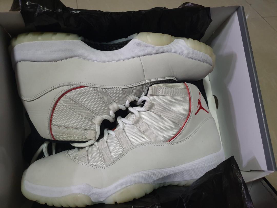 Jordan 11 platinum online tint for sale