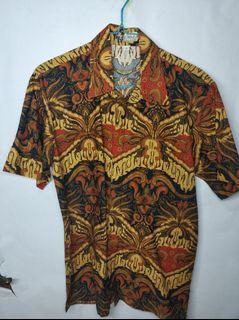 Kemeja Batik Pria Solo Indonesia Size S