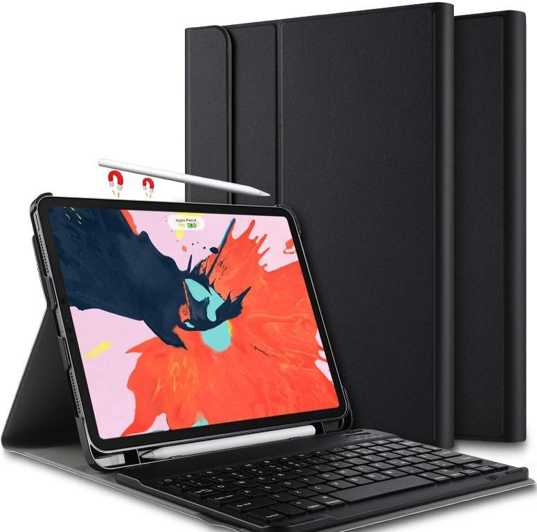 Keyboard Case For Ipad Pro 11 2018 Cover Case W Pencil Slot Mobile Phones Tablets Mobile Tablet Accessories Cases Sleeves On Carousell