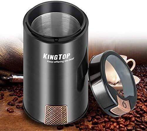 Kingtop Coffee Grinder Electric 0w Stainless Steel Blade Grinder For Coffee Bean Seed Nut Spice Herb Pepper Tv Home Appliances Kitchen Appliances Juicers Blenders Grinders On Carousell